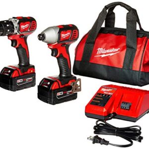 milwaukee tools impact 1/2 combo kit