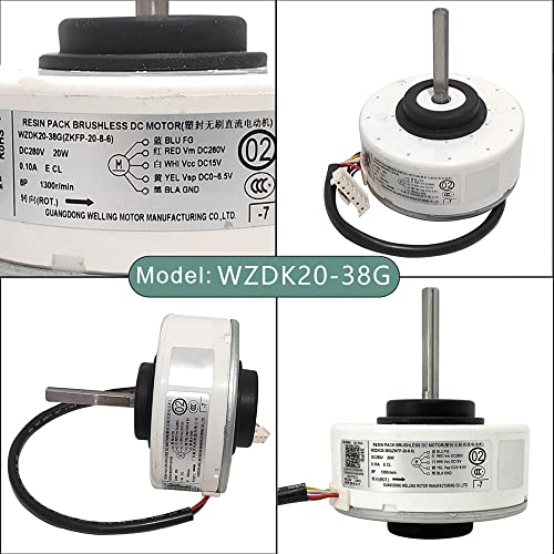 High-Efficiency 20W DC Brushless Air Conditioner Motor, WZDK20-38G Replacement 4 High-Efficiency 20W DC Brushless Air Conditioner Motor, WZDK20-38G Replacement - Image 4