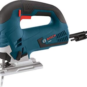 BOSCH JS365 120V 6.5 Amp Top-Handle Jigsaw Kit Variable Speed, 45 Degree Bevel Cuts, Up to 3,000 SPM