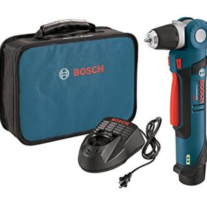 BOSCH PS11-102 12V Max 3/8 In. Right Angle Drill/Driver Kit with 2.0Ah Lithium Ion Battery