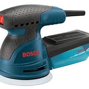 BOSCH ROS10 5 Inch 120 Volt 5 Inch Single-Speed Palm Random Orbit Sander, Polisher