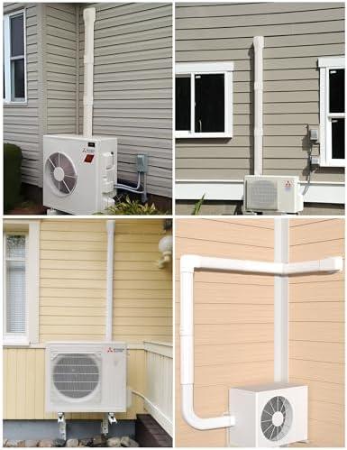 Sleek & Seamless: 13Ft Mini‌ Split ⁣Line‌ cover Kit⁤ That Transforms Your HVAC‍ System