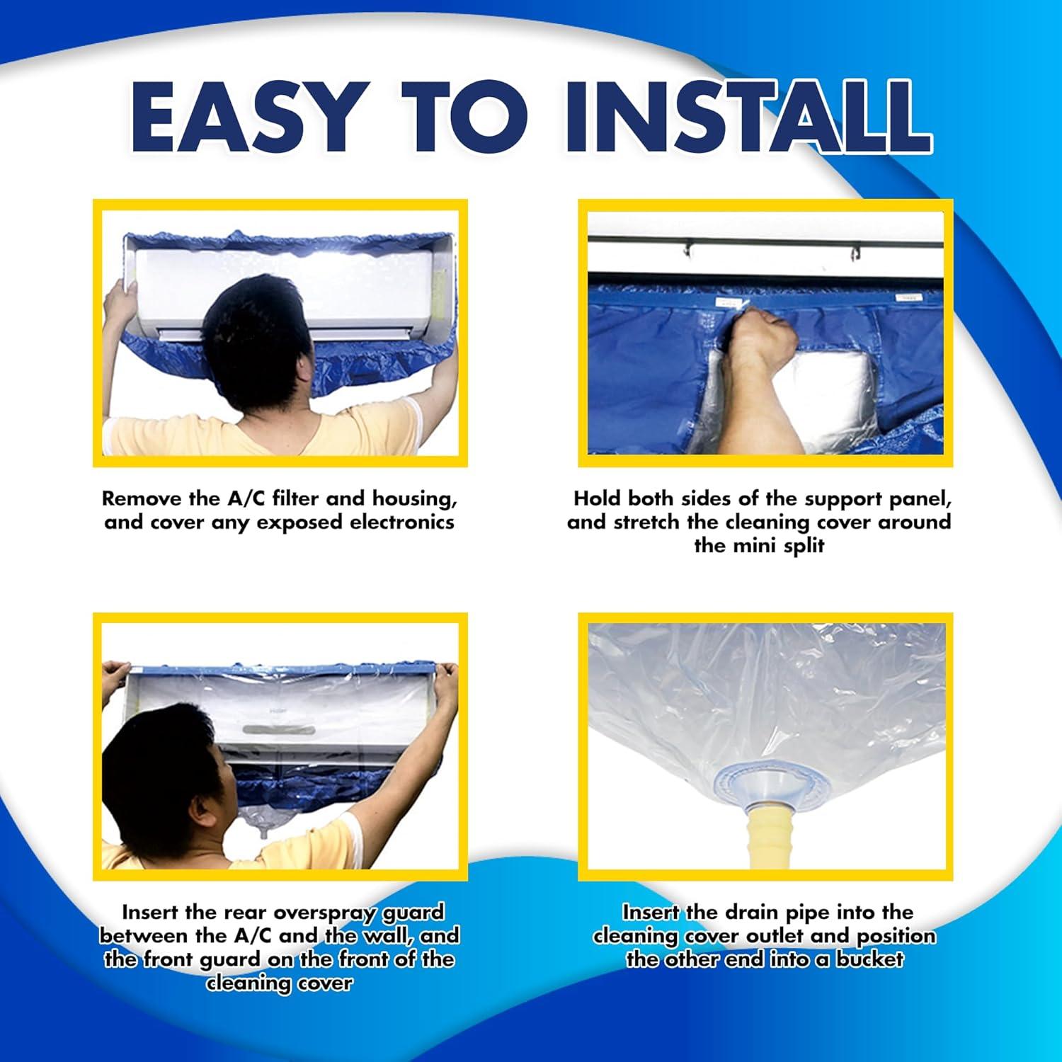 Leak Saver Mini Split Cleaning Bag: Our Game-changing HVAC Solution