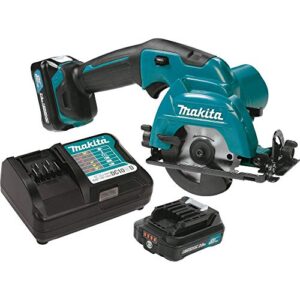 Makita SH02R1 12V max CXT® Lithium-Ion Cordless 3-3/8" Circular Saw Kit (2.0Ah)