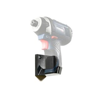 Spartan Mounts for Bosch 12V Tool Left | Wall Display Hook | Power Tool Storage | Blog DIY Craft Room | All Types | Strong Low Profile Bracket | Convenient Easy Access Garage Organization