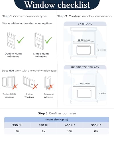 Windmill 8K BTU Smart Window AC: Quiet, Efficient Cooling for 350 Sq Ft Home 3 Windmill 8K BTU Smart Window AC: Quiet, Efficient Cooling for 350 Sq Ft Home - Image 3