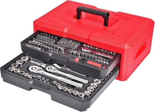 CRAFTSMAN 256-Piece Mechanics Tool Set with Storage Box - Complete Home Repair Kit 3 CRAFTSMAN 256-Piece Mechanics Tool Set with Storage Box - Complete Home Repair Kit - Image 3