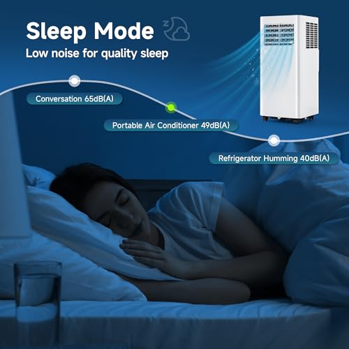 Powerful 8000 BTU Portable AC Unit - Cools 350 Sq.Ft, 4 Modes, Remote Control 3 Powerful 8000 BTU Portable AC Unit - Cools 350 Sq.Ft, 4 Modes, Remote Control - Image 3