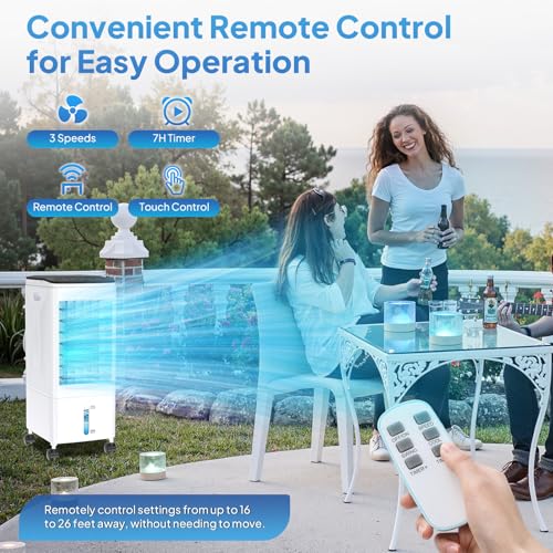 Here's a revised, SEO-friendly title within 70 characters: 3-in-1 Portable AC Unit, Cooling, Fan & Dehumidifier, Remote Control 3 Here's a revised, SEO-friendly title within 70 characters:
3-in-1 Portable AC Unit, Cooling, Fan & Dehumidifier, Remote Control - Image 3