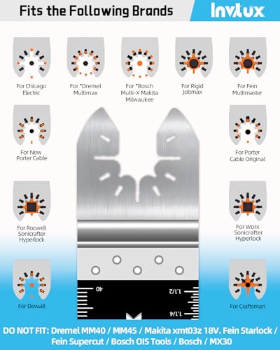 Here's a revised, SEO-friendly product title within 70 characters: 127 Titanium Oscillating Multi-Tool Blade Set for Wood Metal Plastic 3 Here's a revised, SEO-friendly product title within 70 characters:
127 Titanium Oscillating Multi-Tool Blade Set for Wood Metal Plastic - Image 3