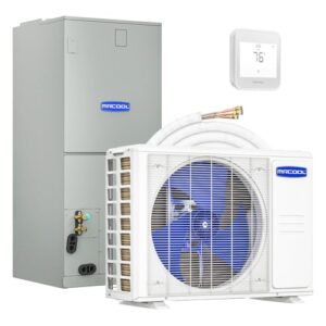 2 Ton 18.1 SEER2 MrCool VersaPro Central Ducted Heat Pump Split System - Multiposition - R454B - 25ft Pre-Charged DIY Line Set Included