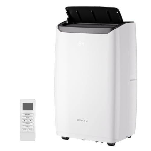 2025 Portable AC 12000 BTU: 4-in-1 Cooling, Heating, Dehumidifying Unit 1 2025 New Portable Air Conditioner 12000 BTU with Built-in Dehumidifier, 4-in-1 AC Unit with Heater & Fan, Cools & Heats Space up to 500 sq ft, Remote Control and Window Kit Included