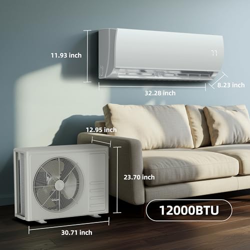 High-Efficiency 12000 BTU Mini Split AC/Heat Pump | 19 SEER2 Inverter System 7 High-Efficiency 12000 BTU Mini Split AC/Heat Pump | 19 SEER2 Inverter System - Image 7