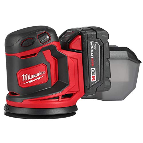 Milwaukee M18 Cordless Random Orbit Sander Kit - Powerful Smooth Finishing Tool 2 Milwaukee M18 Cordless Random Orbit Sander Kit - Powerful Smooth Finishing Tool - Image 2