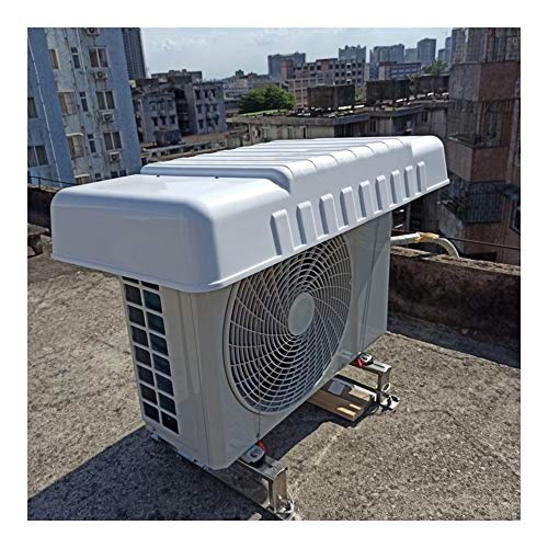 Premium Outdoor AC Cover: Waterproof, UV-Resistant Mini Split Protection - White, 95x40x15cm 1 LSXIAO Outdoor Window Air Conditioning Cover, AC Unit Cover, Waterproof Anti-UV Sun Shade Suitable for Mini Split Heat Pump, Condenser, Compressor (Color : White, Size : 95x40x15cm)