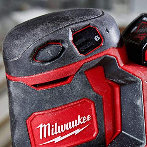 Milwaukee M18 Cordless Random Orbit Sander Kit - Powerful Smooth Finishing Tool 7 Milwaukee M18 Cordless Random Orbit Sander Kit - Powerful Smooth Finishing Tool - Image 7