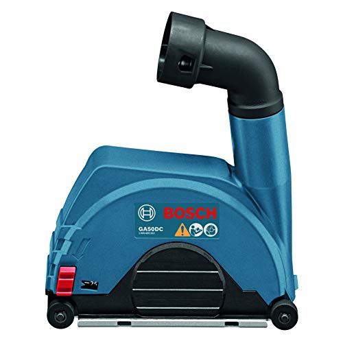 Bosch 4-5" Angle Grinder Dust Collector | Precision Dust Control Attachment 1 Bosch GA50DC Small Angle Grinder Dust Collection Attachment, 4-1/2" to 5"