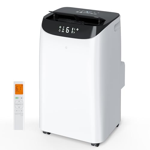 Powerful 16000 BTU Portable AC Unit: Cooling, Dehumidifier & Fan for 800 sq.ft 1 Humhold Inverter 16000BTU Portable Air Conditioners with Remote, Free Stand Cooling Portable AC Unit for Room up to 800 sq.ft, with Dehumidifier & Fan, Dual Hose, Quiet Sleep Mode(45dB), Windows Kit