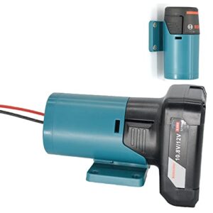 IRONFACE Power Wheel Adapter for Bosch 10.8V 12V Battery Holder Wall Mount, Power Connector,Power Tool DIY Battery Connector (Battery not Included) 1pcs