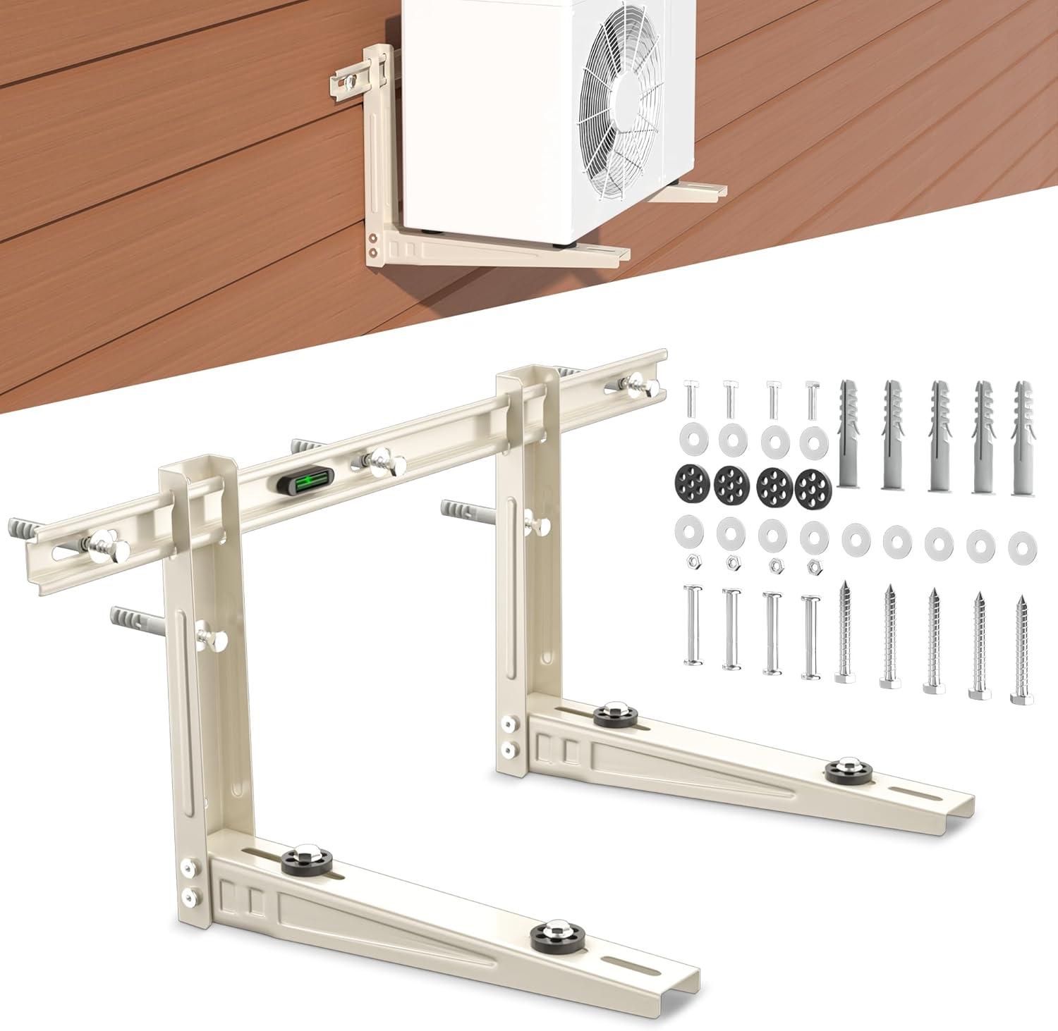 TOUTGOOD‍ 400lb Mini Split Wall Bracket: Stability⁣ Meets Weather Protection