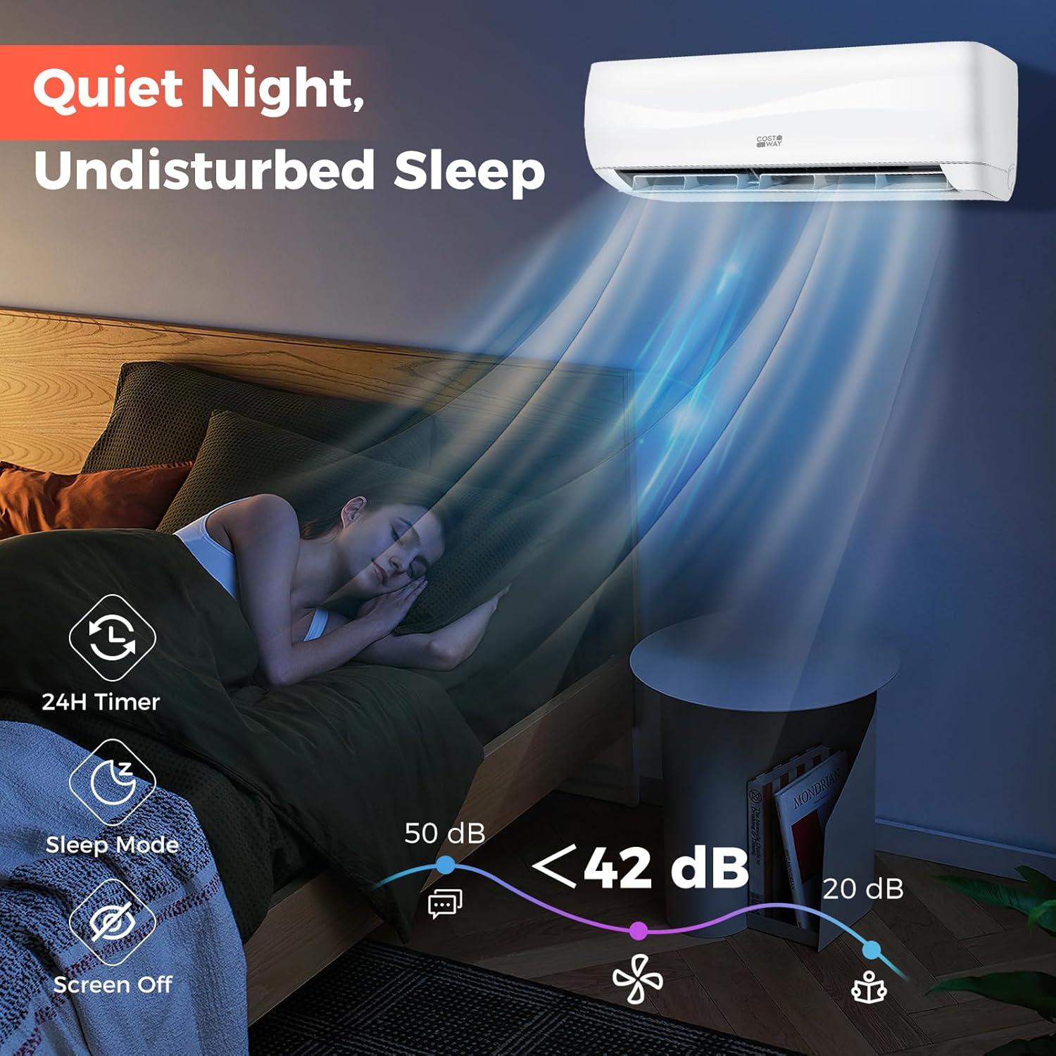 COSTWAY Blast Series Mini⁢ Split: Year-Round comfort in​ an Energy-Efficient Powerhouse