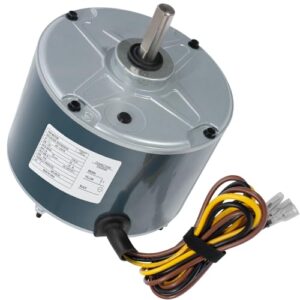 TEPU G3905 Condenser Fan Motor 5KCP39EGS070S 1/4 HP, 1100 RPM, 1.4 Amp, 208-230V ac Fan Motor for ac Unit Replacement Fit for HC39GE234A, 5KCP39EGY823S, HC39GE237, Dayton 6DLL0