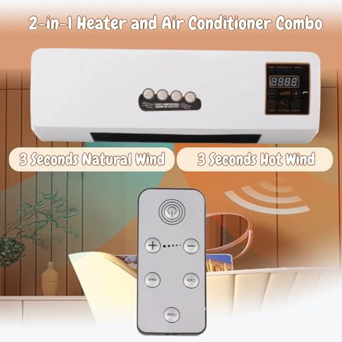 Portable 2-in-1 Air Conditioner & Heater: Compact Battery Powered Cooling Unit 2 Portable 2-in-1 Air Conditioner & Heater: Compact Battery Powered Cooling Unit - Image 2