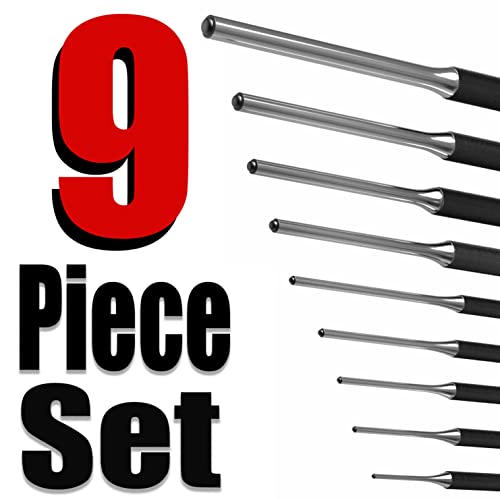 TuffMan 9pc Roll Pin Punch Set | Gunsmith & Watch Repair Tool Kit 4 TuffMan 9pc Roll Pin Punch Set | Gunsmith & Watch Repair Tool Kit - Image 4