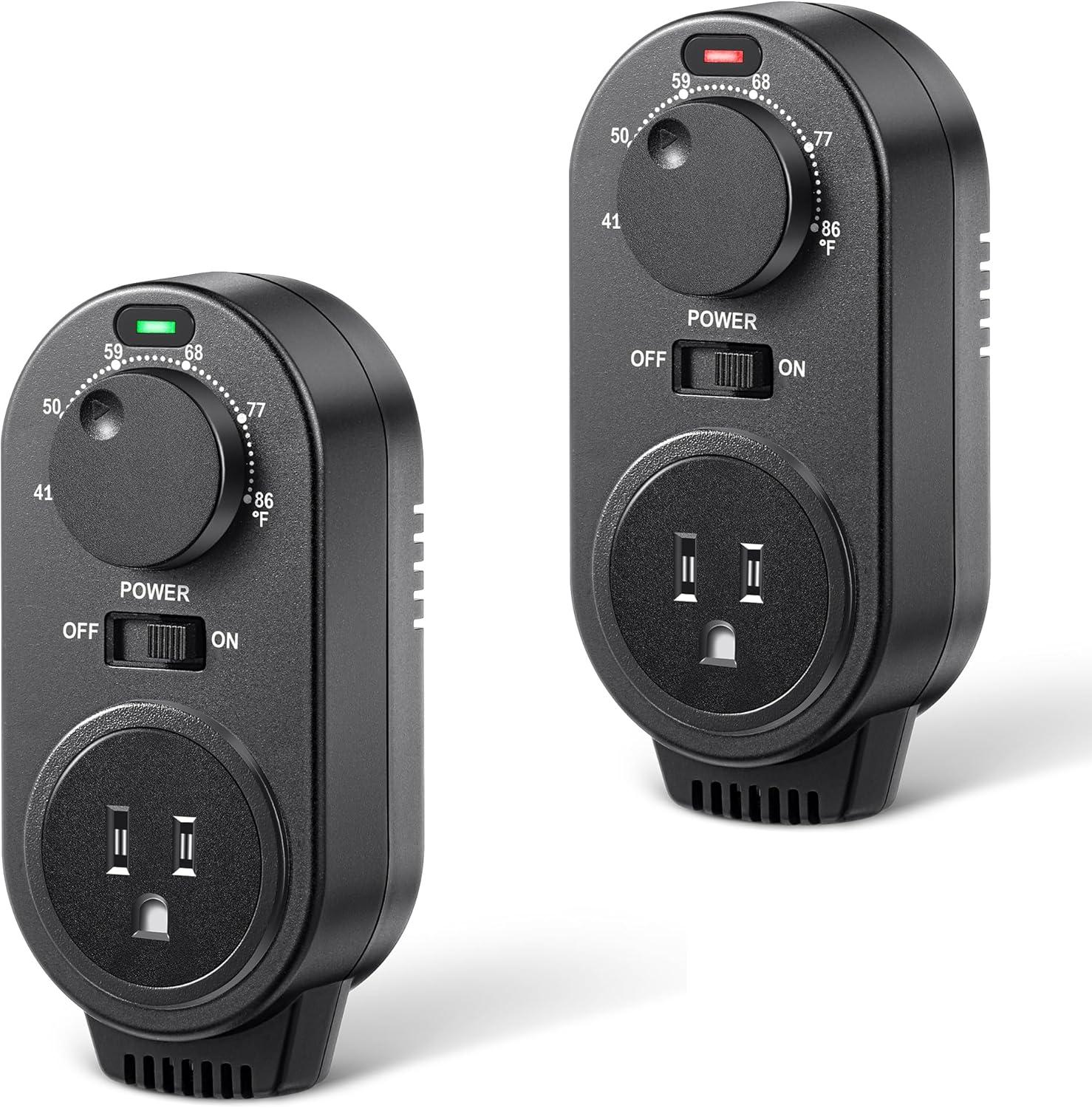 Ultimate Temperature Control: Our Hands-On Review of the 2-Pack Adjustable Thermostat Outlet
