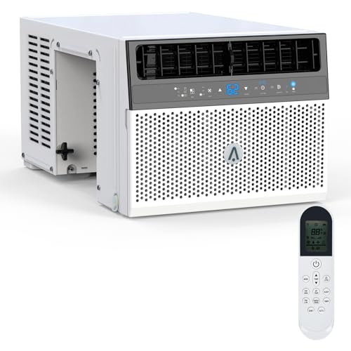 Here's a revised, SEO-friendly title: 6000 BTU Window AC Unit with WiFi, 3-in-1 Cooling, 269 Sq Ft Coverage 2 Here's a revised, SEO-friendly title:
6000 BTU Window AC Unit with WiFi, 3-in-1 Cooling, 269 Sq Ft Coverage - Image 2