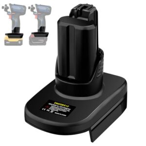 Shop 6 AMZISCONV Adapter for Bosch 12V Cordless Tools,for DeWalt 20V for Milwaukee 18V M18 Lithium Battery Convert to for Bosch 12V Power Tool (Adapter Only)