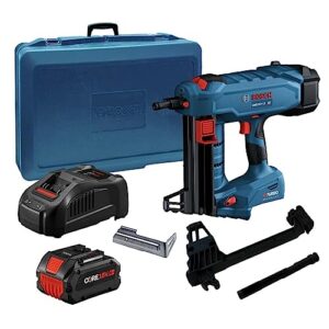 Bosch GNB18V-12K14-RT 18V PROFACTOR Brushless Lithium-Ion Cordless Concrete Nailer Kit (8 Ah) (Renewed)