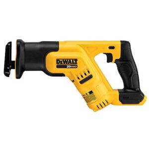 DEWALT 20V MAX Cordless Reciprocating Saw, Compact, Variable Speed, LED Light, Bare Tool Only (DCS387B)