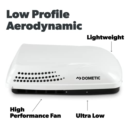 Dometic Penguin II AC/Heat Pump: 13.5K BTU White RV Rooftop Cooling System 2 Dometic Penguin II AC/Heat Pump: 13.5K BTU White RV Rooftop Cooling System - Image 2