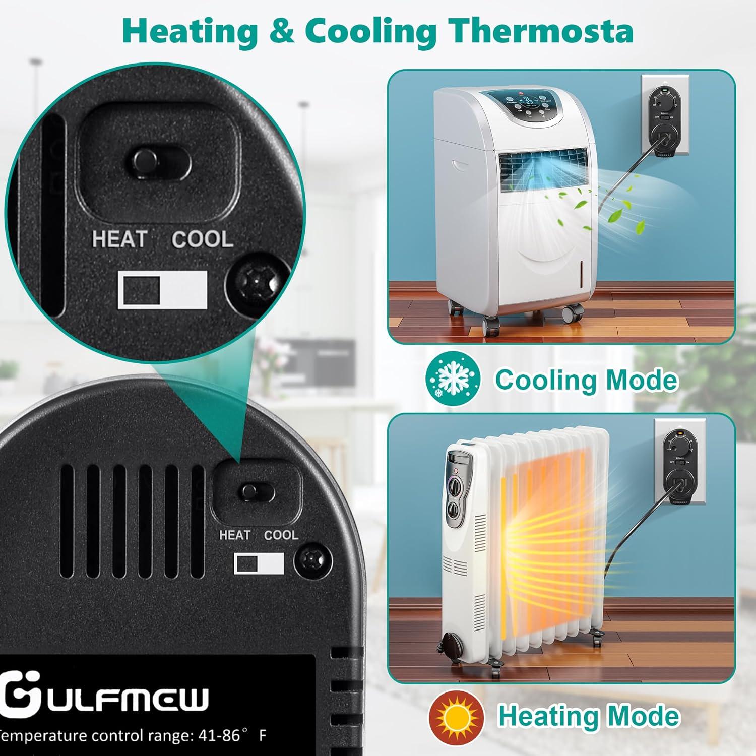 Ultimate⁢ Temperature Control: ‍Our Hands-On Review of the‍ 2-Pack⁤ Adjustable Thermostat Outlet