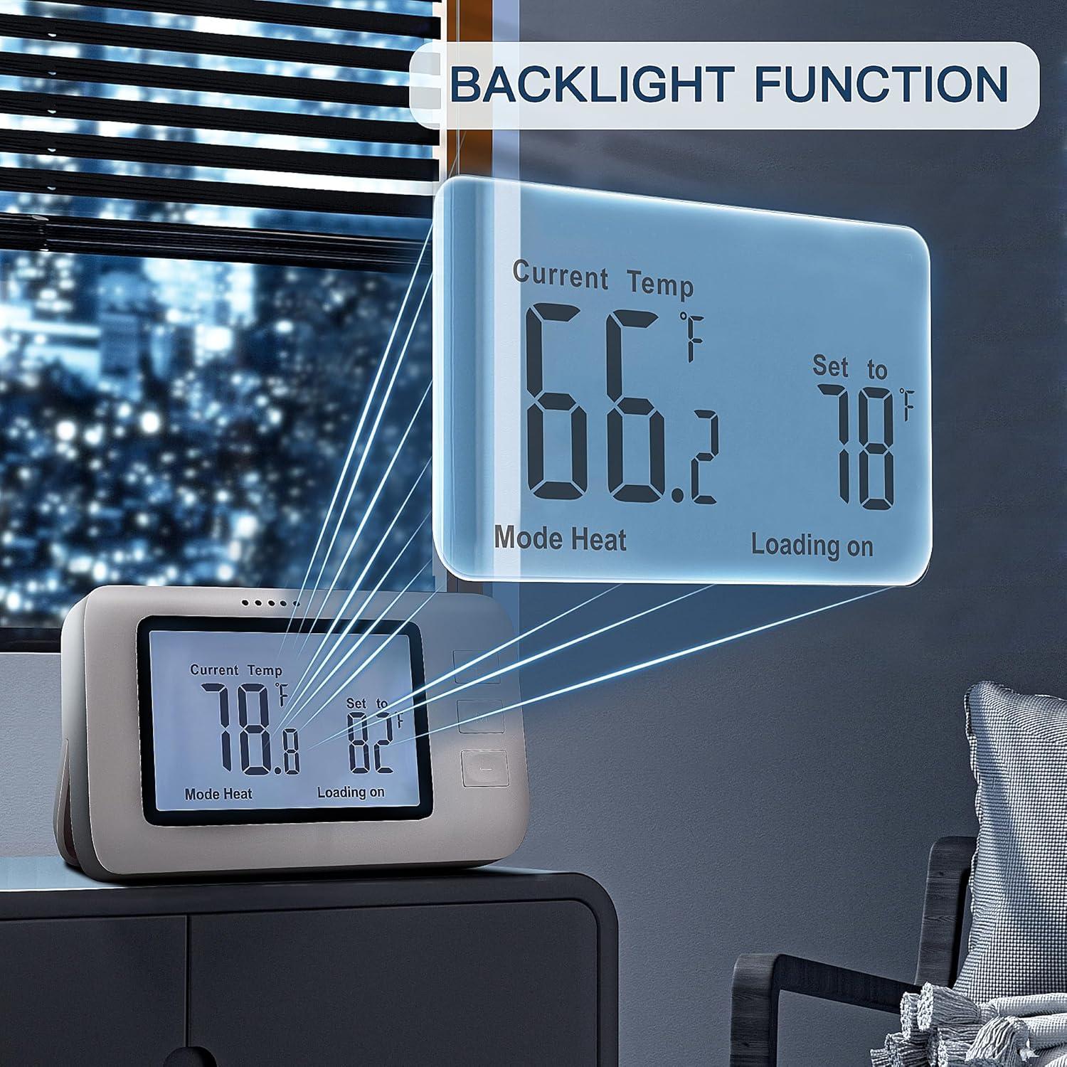 SENSTREE Wireless thermostat: Smart Temperature Control That ⁤Saves‌ Energy & Simplifies home Comfort