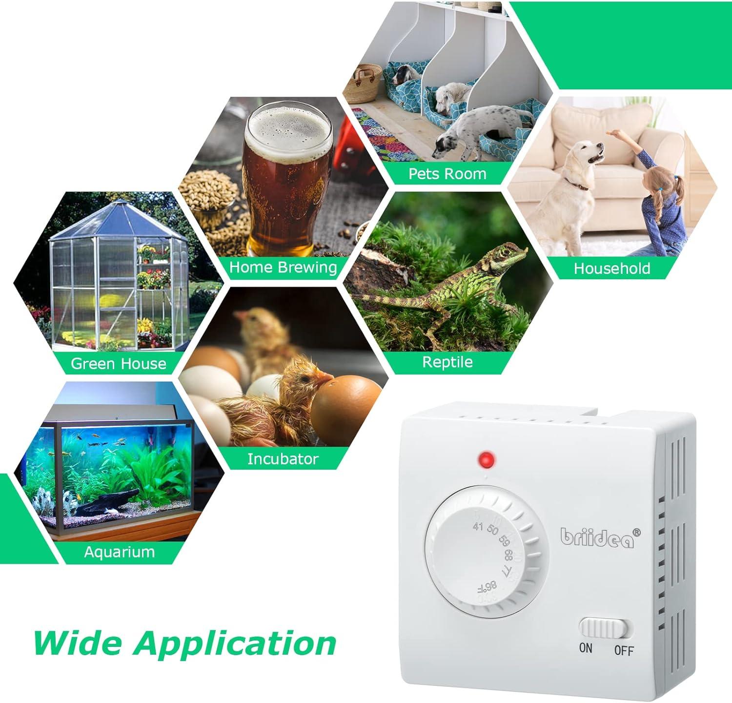 Briidea Adjustable Thermostat: The Smart Climate Control Solution for‍ Every Space