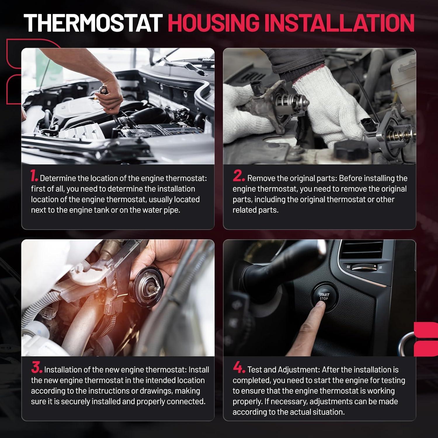 BDFHYK 902-692: The Ultimate⁤ Aluminum Thermostat Housing⁣ Upgrade for​ GM‍ SUVs