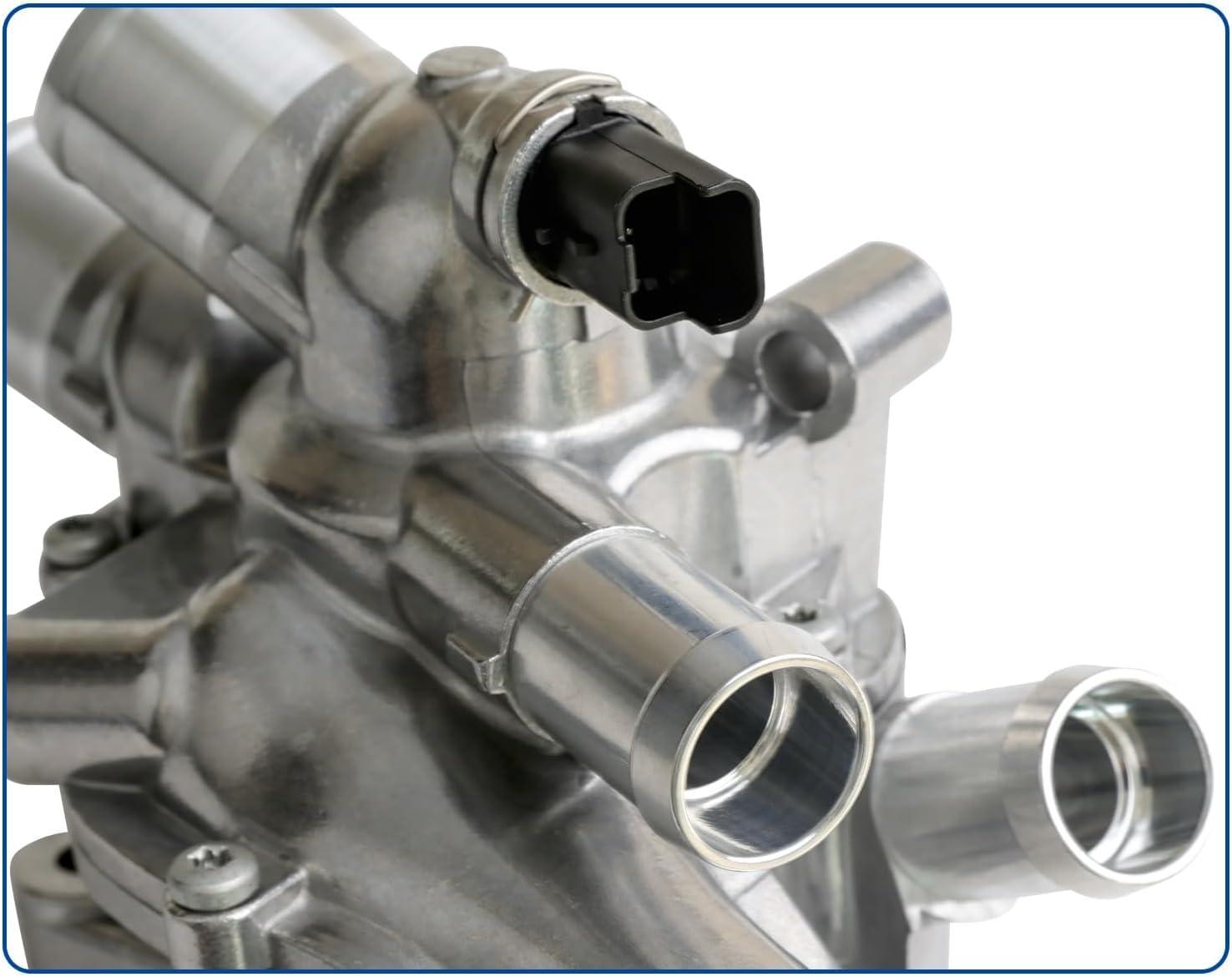 MITZONE Aluminum Thermostat Housing: Mini Cooper's Perfect Cooling Upgrade