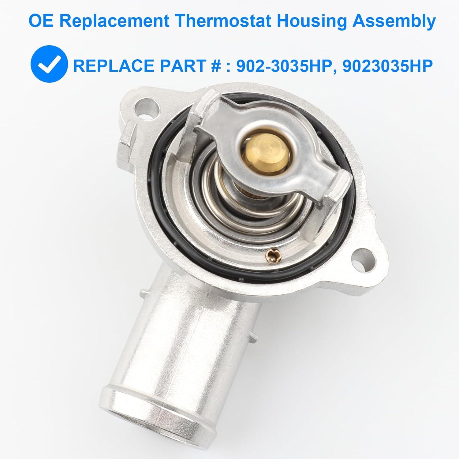 Upgraded Aluminum Thermostat Housing: A Lifesaver for Chrysler⁢ & Dodge 3.6L Engines