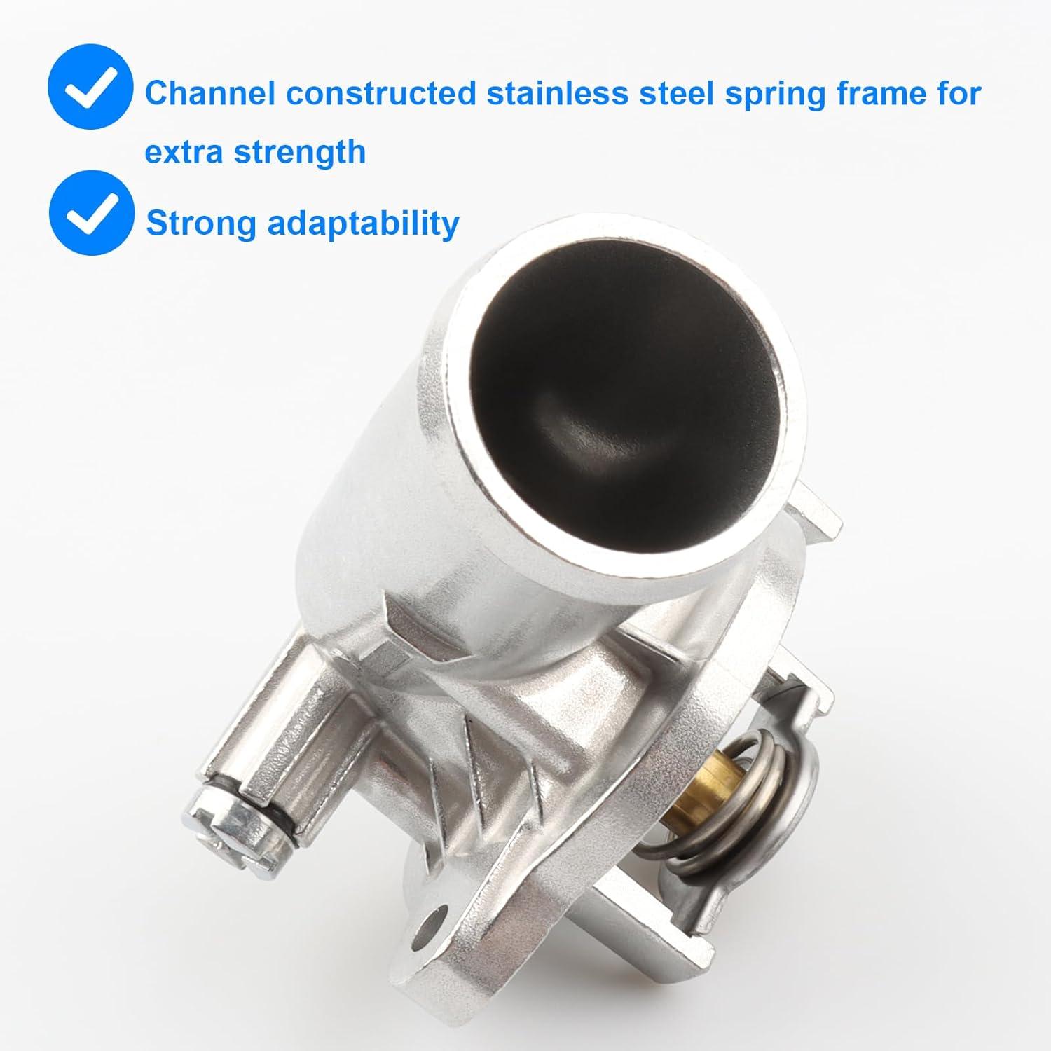 Upgraded Aluminum⁣ Thermostat Housing: A Lifesaver ⁤for chrysler & Dodge 3.6L engines