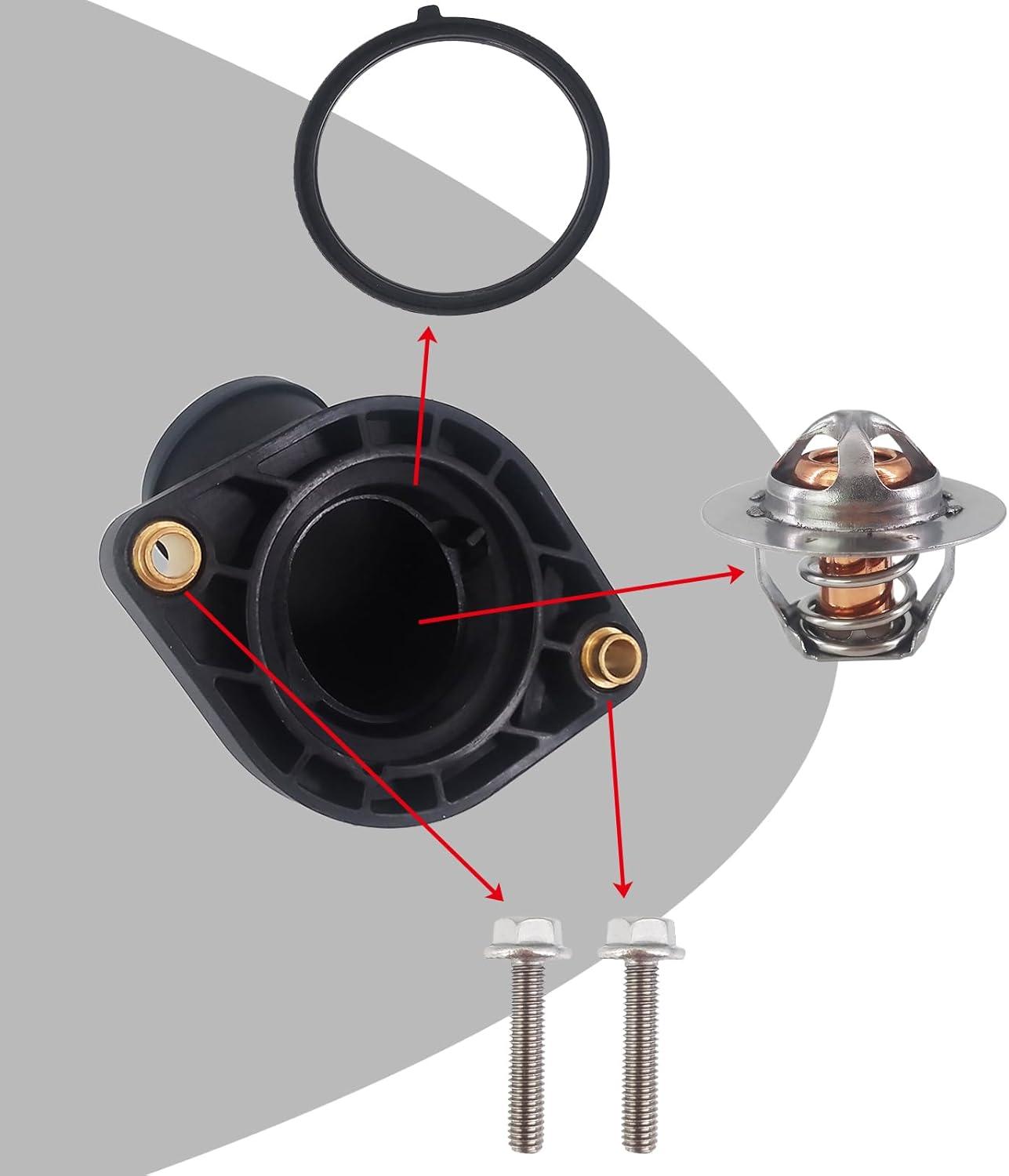 Universal Coolant Thermostat Housing: A Perfect Fit for ‌chrysler, Dodge, Jeep & Ram Engines