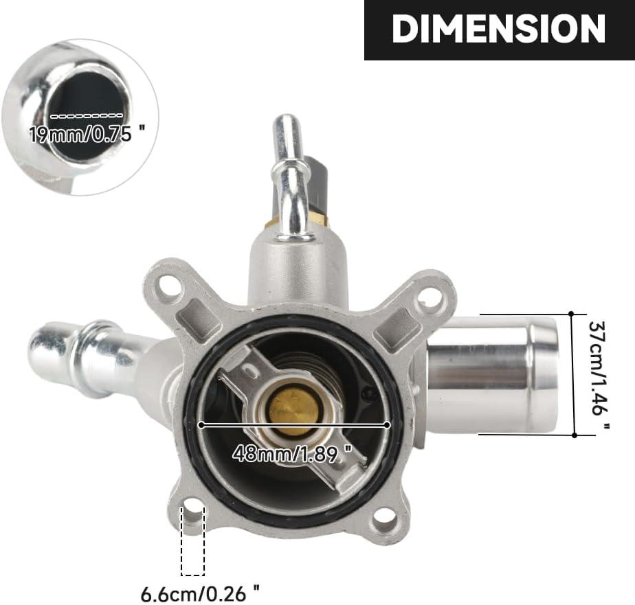 Tested: OEM-Quality Thermostat Housing for Chrysler ⁢200 & Dodge Dart ‍- The Perfect Cooling Solution