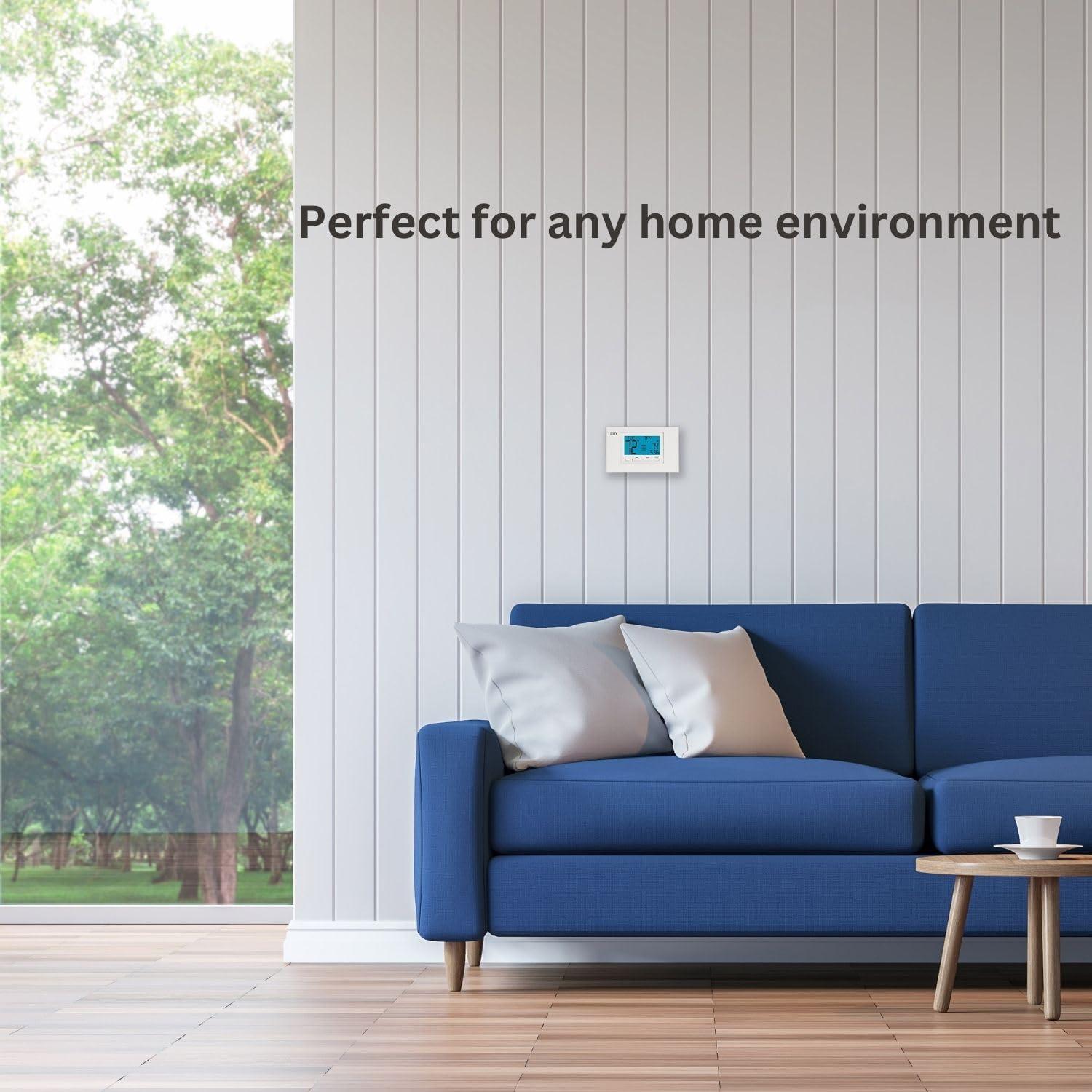 Lux‍ LTX9100U: The 7-Day Programmable Thermostat That Simplifies Home Climate Control