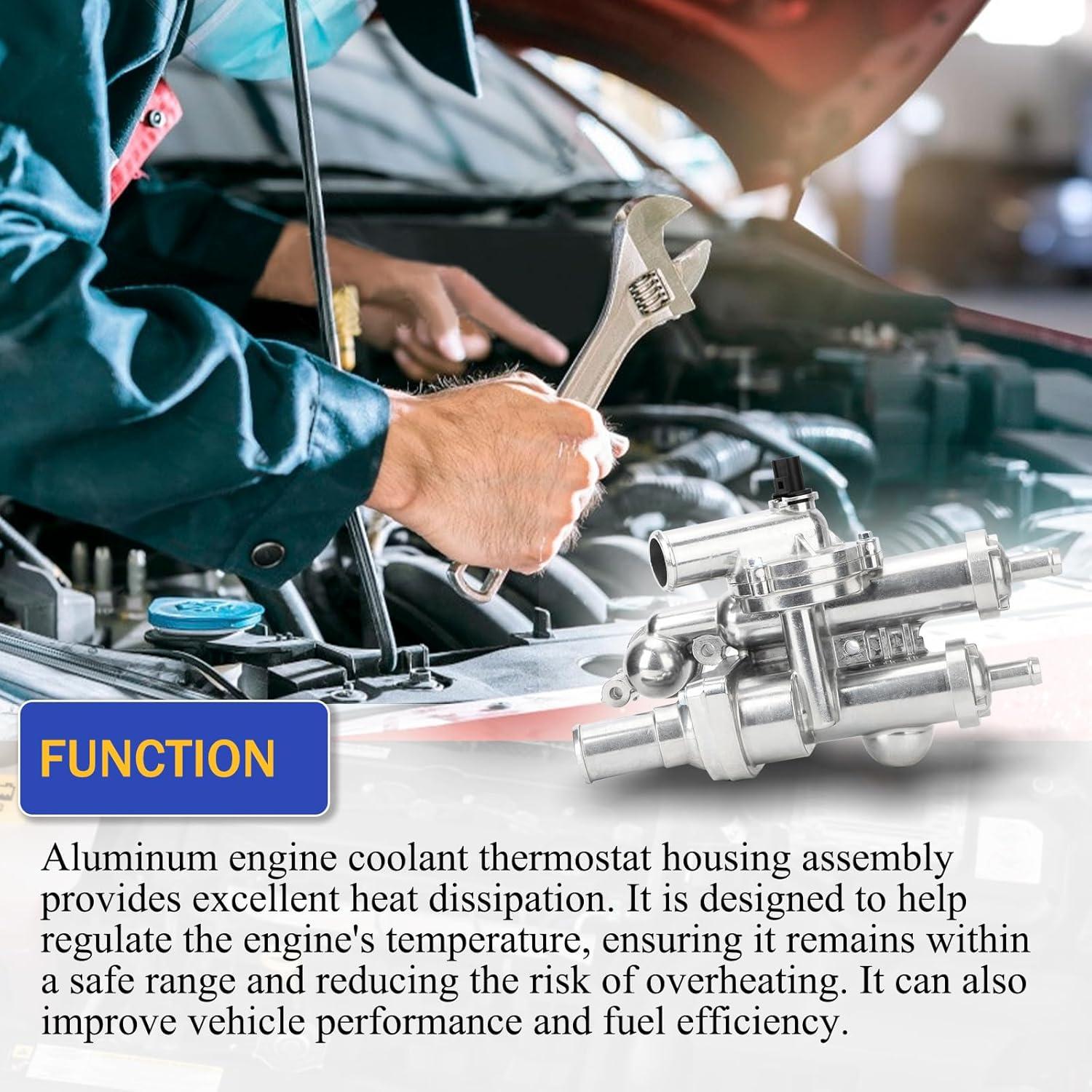 Upgraded Cooling: Our 68003582AB Aluminum Thermostat Housing Review