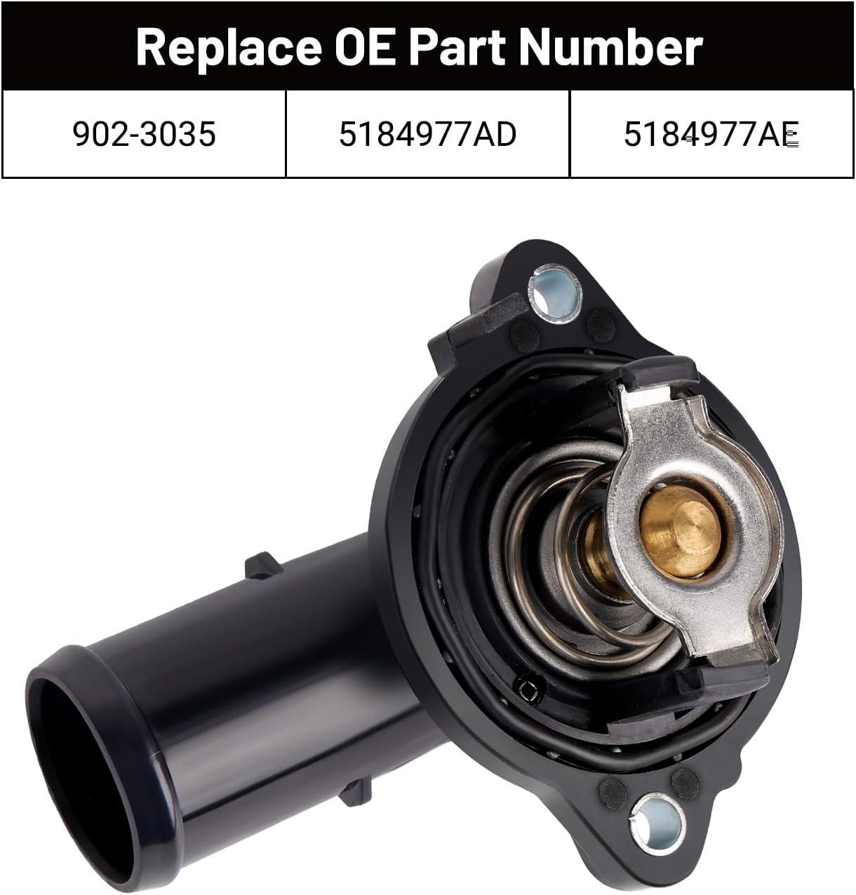 EVIL ENERGY Thermostat⁢ Housing: Cooling‍ Salvation for Chrysler‍ and Dodge 3.6L Engines