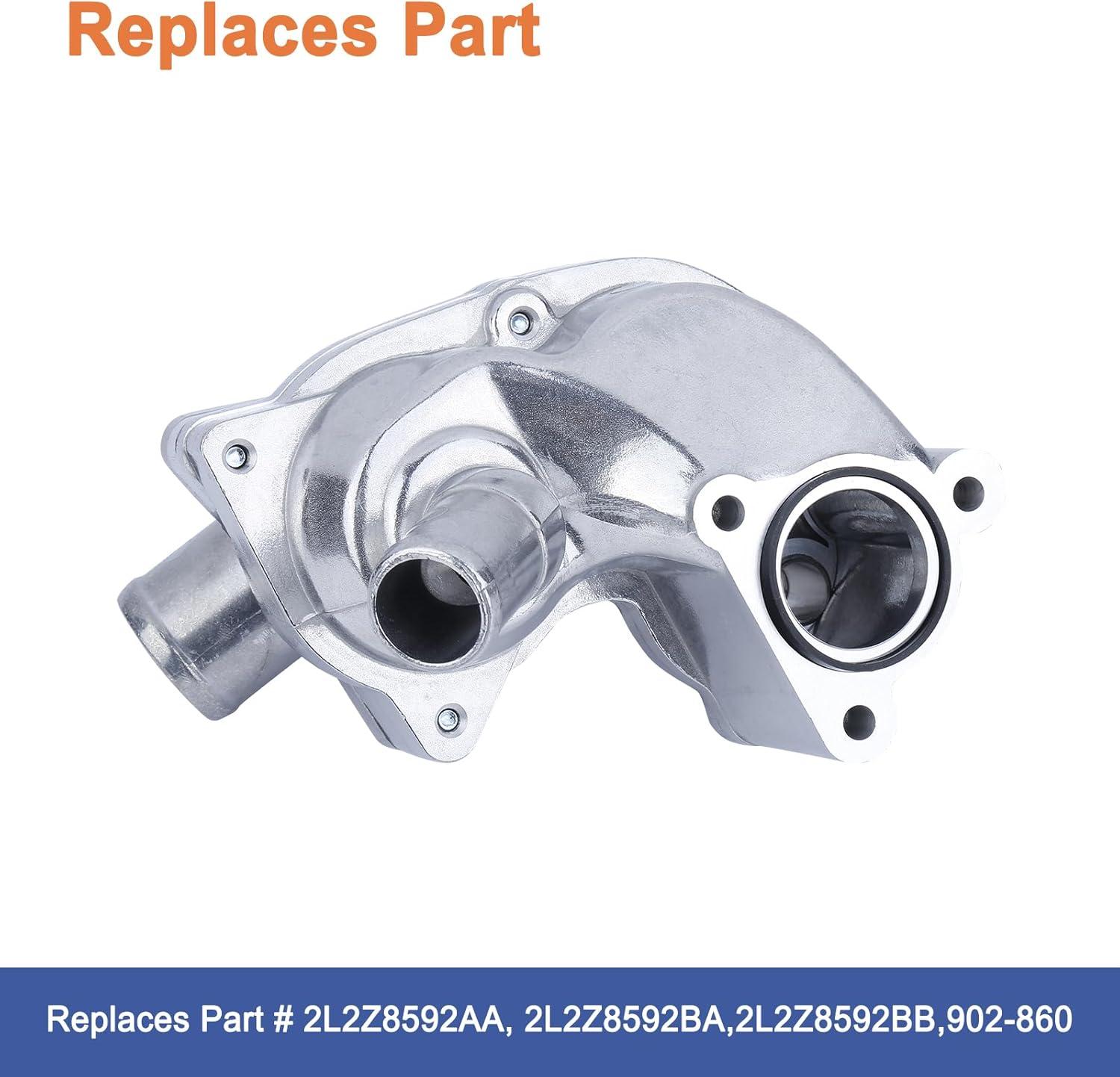 Upgraded Aluminum Thermostat Housing: Ford Explorer &‍ Mountaineer's Ultimate Cooling Solution