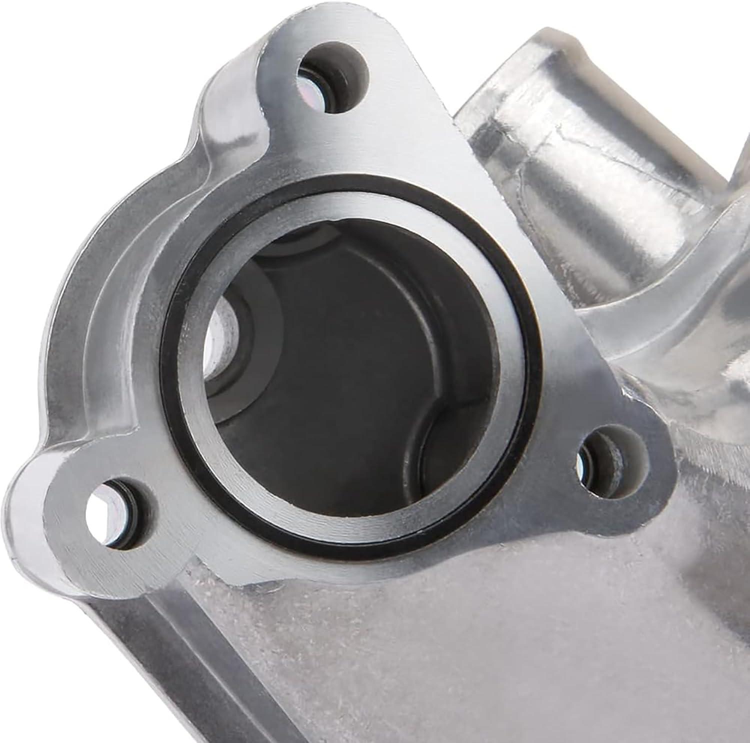 2L5Z-8592-BB Aluminum Thermostat Housing: Ford & Mazda's Ultimate Cooling Solution