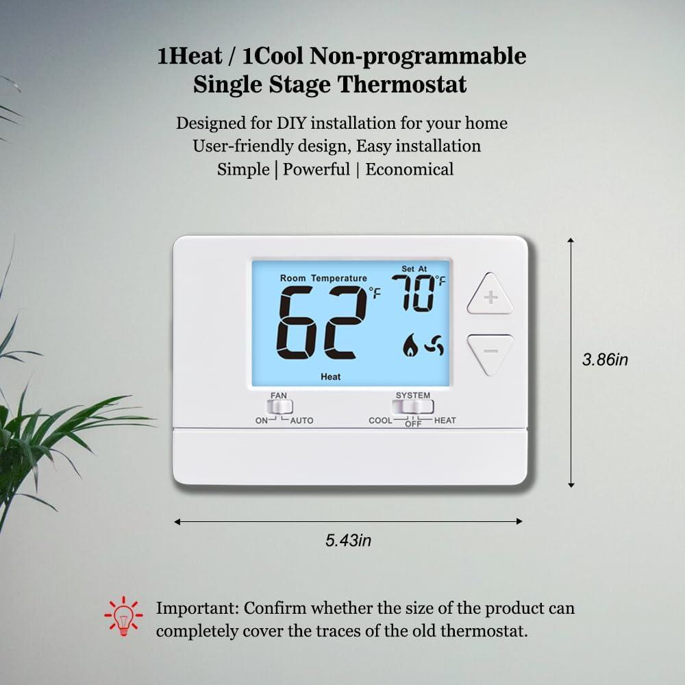 Simple Savings: Our Review​ of the Energy-Efficient NonProgrammable Digital Thermostat