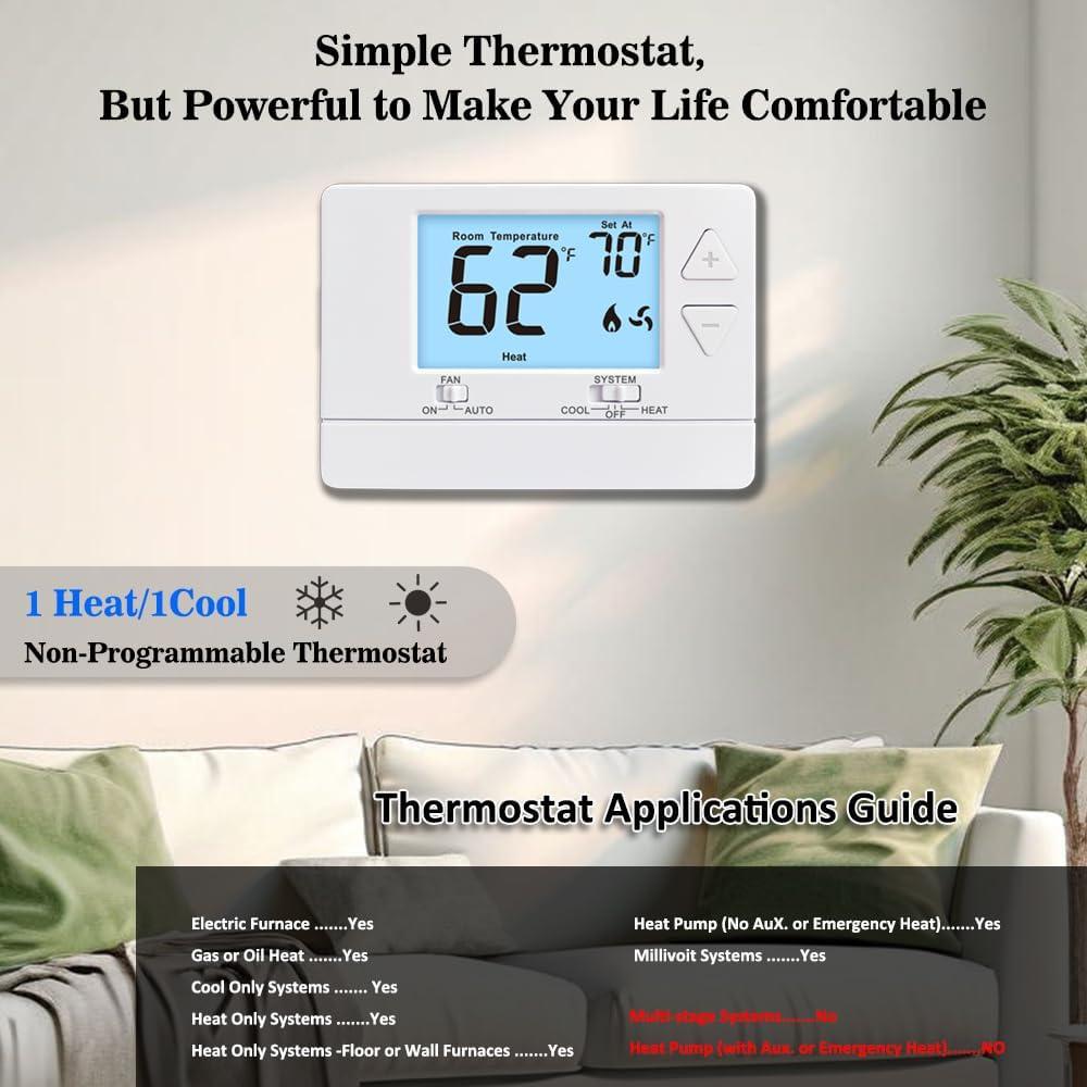 Simple Savings: ⁤Our Review of the Energy-efficient NonProgrammable Digital Thermostat